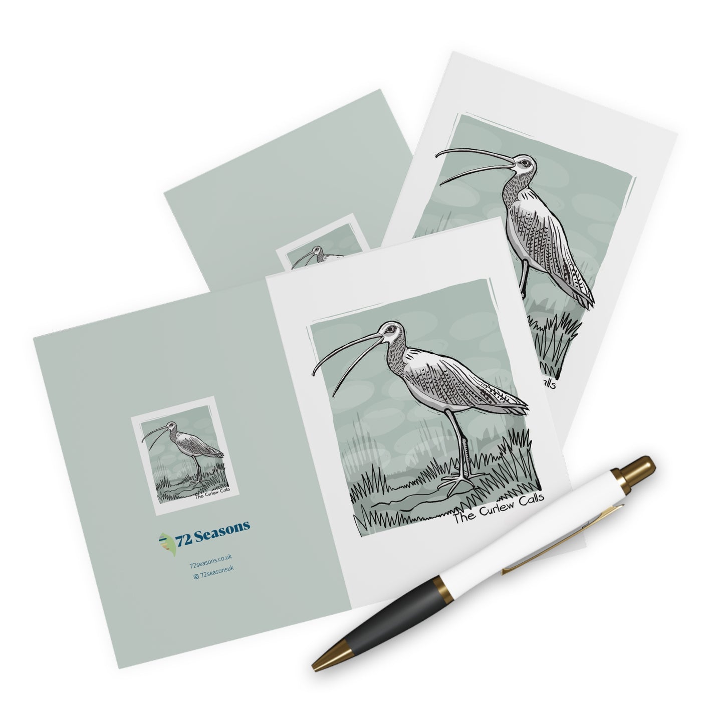 The Curlew Calls greeting card (5 pack)