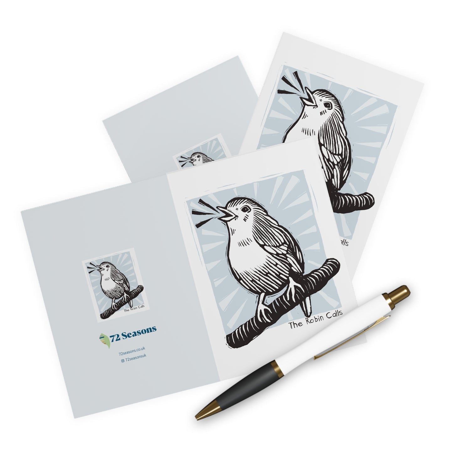 The Robin Calls greeting card (5 pack)