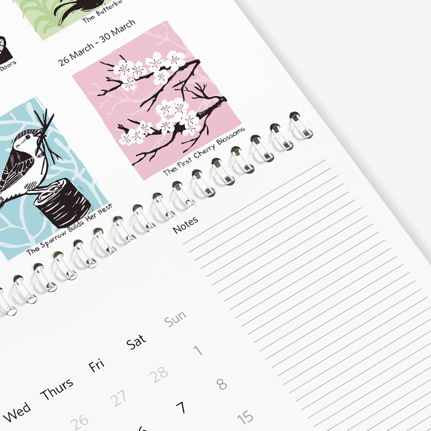 72 Seasons 2026 Wall Calendar